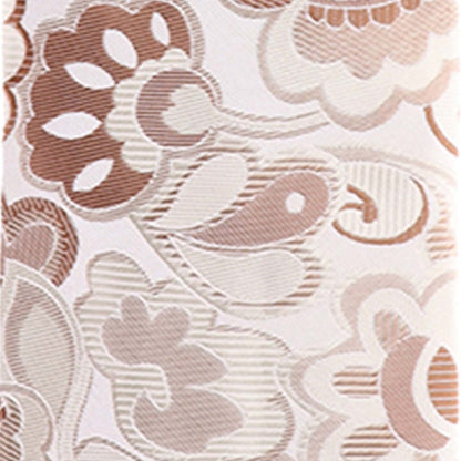 Floral Design Necktie & Pocket Square by Vittorio Farina (NH-D-1115) for Independent Retail Stores by Dubal Brothers
