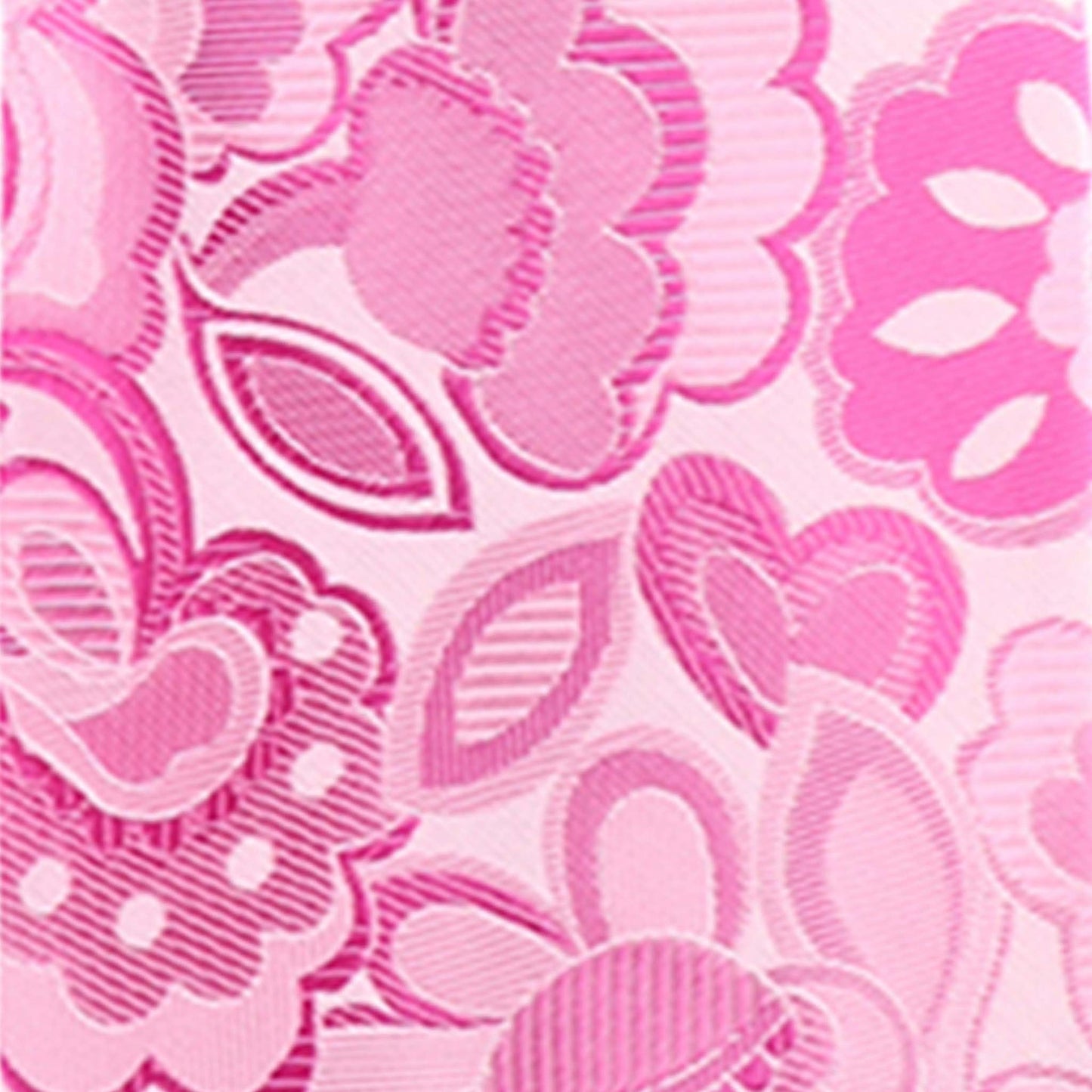 Floral Design Necktie & Pocket Square by Vittorio Farina (NH - D - 1124) for Independent Retail Stores by Dubal Brothers