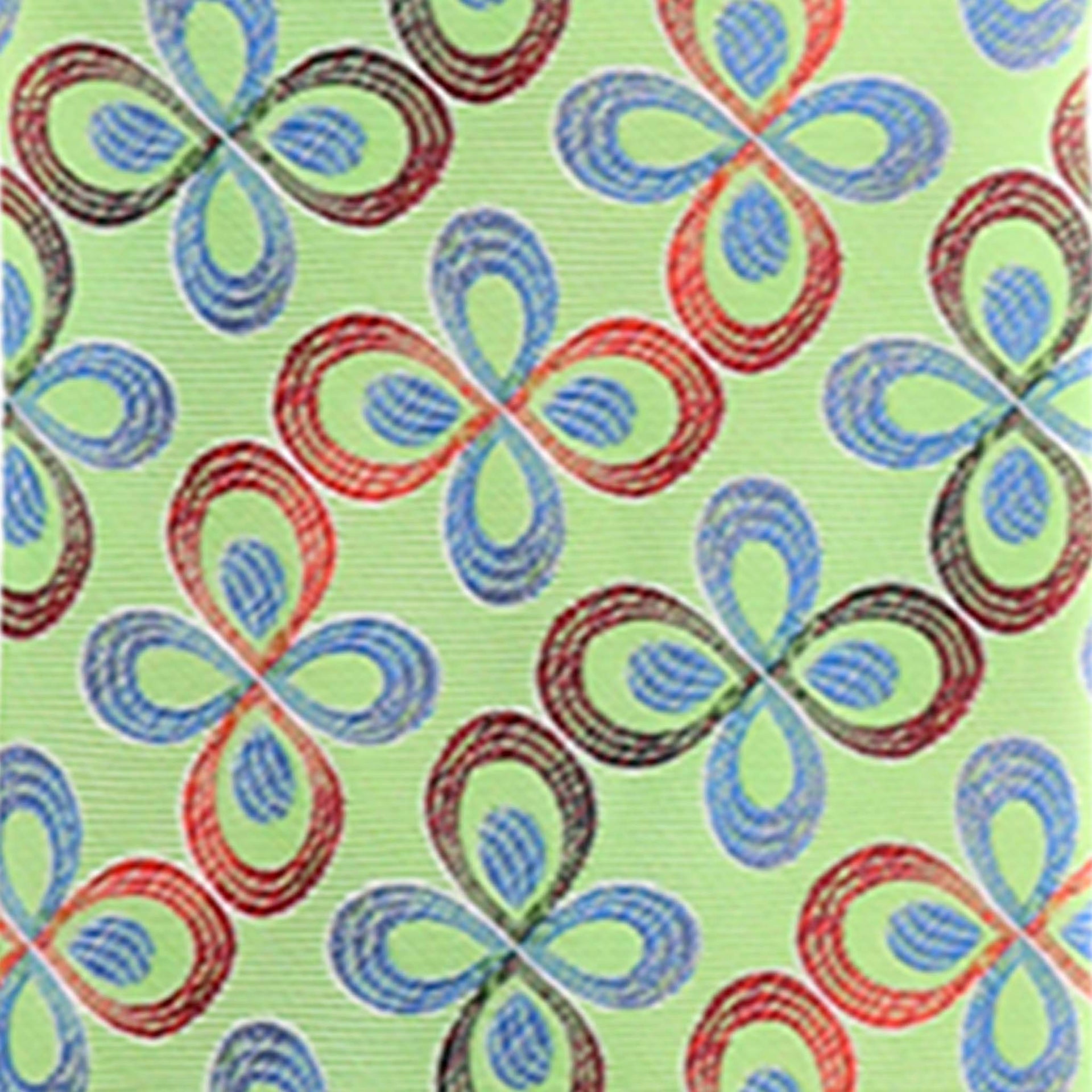 Floral Design Necktie & Pocket Square by Vittorio Farina (NH - D - 1177) for Independent Retail Stores by Dubal Brothers