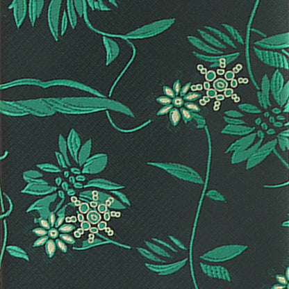 Floral Design Necktie & Pocket Square by Vittorio Farina (NH - D - 1286) for Independent Retail Stores by Dubal Brothers