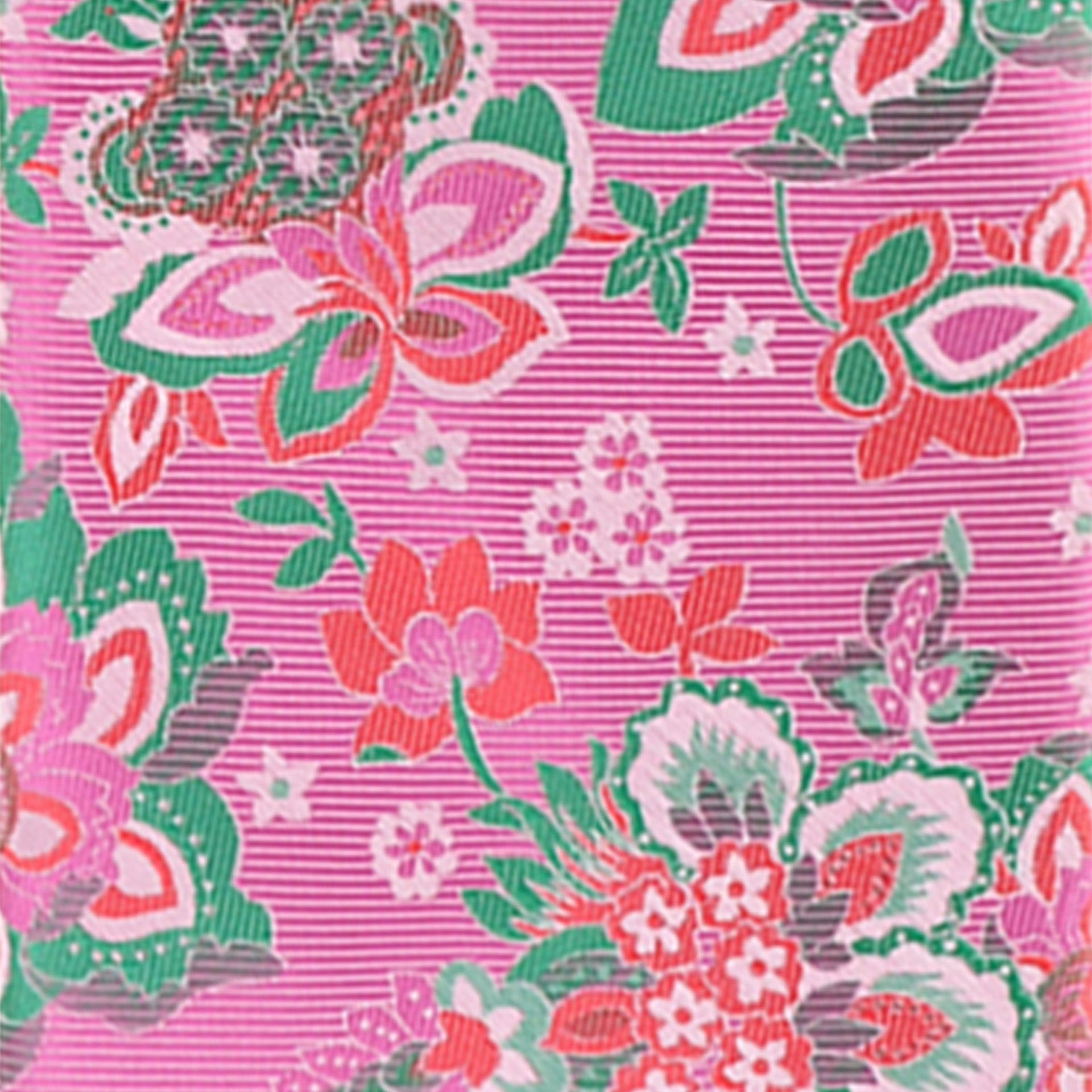 Floral Design Necktie & Pocket Square by Vittorio Farina (NH-D-1317) for Independent Retail Stores by Dubal Brothers