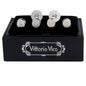 Fancy Cufflinks & Stud Set with Silver Setting in a Box by Vittorio Vico