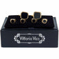 Fancy Cufflinks & Stud Set with Gold Setting in a Box by Vittorio Vico