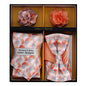 Vittorio Farina Men's Design Necktie, Bow Tie, Pocket Squares and Flower Lapel Pin in a Gift Box - GB - NHBL - D_21061 - Classy Cufflinks