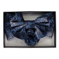Vittorio Farina Men's Design XL Bow Tie, Pocket Square and Flower Lapel Pin in Gift Box - GB - XLBHL_2131 - Classy Cufflinks