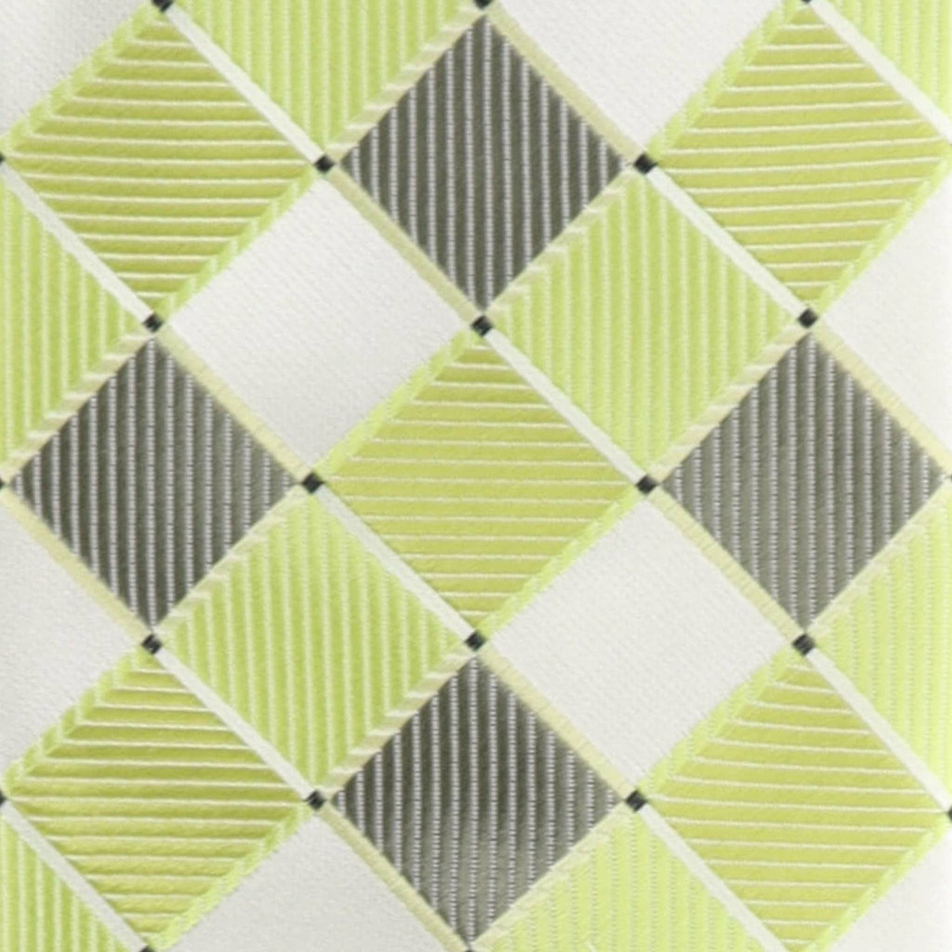 Geometric Designer Necktie & Pocket Square by Vittorio Farina (NH - D - 1163) for Independent Retail Stores by Dubal Brothers