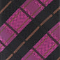 Geometric Designer Necktie & Pocket Square by Vittorio Farina (NH - D - 1205) for Independent Retail Stores by Dubal Brothers