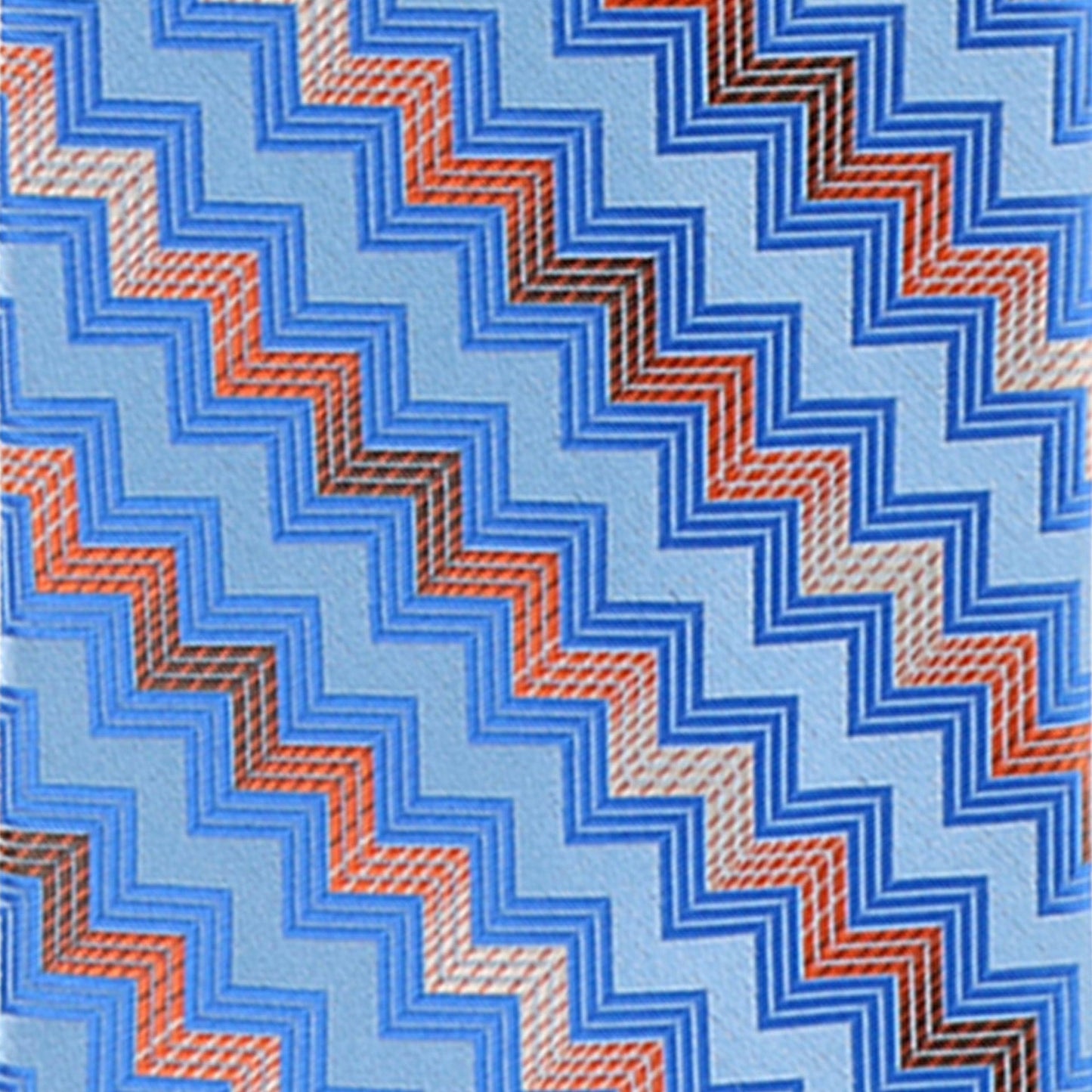 Geometric Designer Necktie & Pocket Square by Vittorio Farina (NH - D - 1234) for Independent Retail Stores by Dubal Brothers