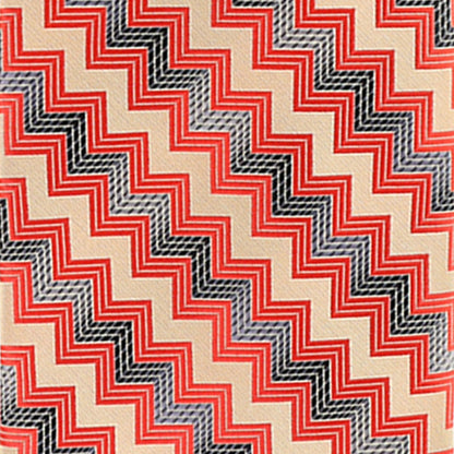 Geometric Designer Necktie & Pocket Square by Vittorio Farina (NH - D - 1234) for Independent Retail Stores by Dubal Brothers