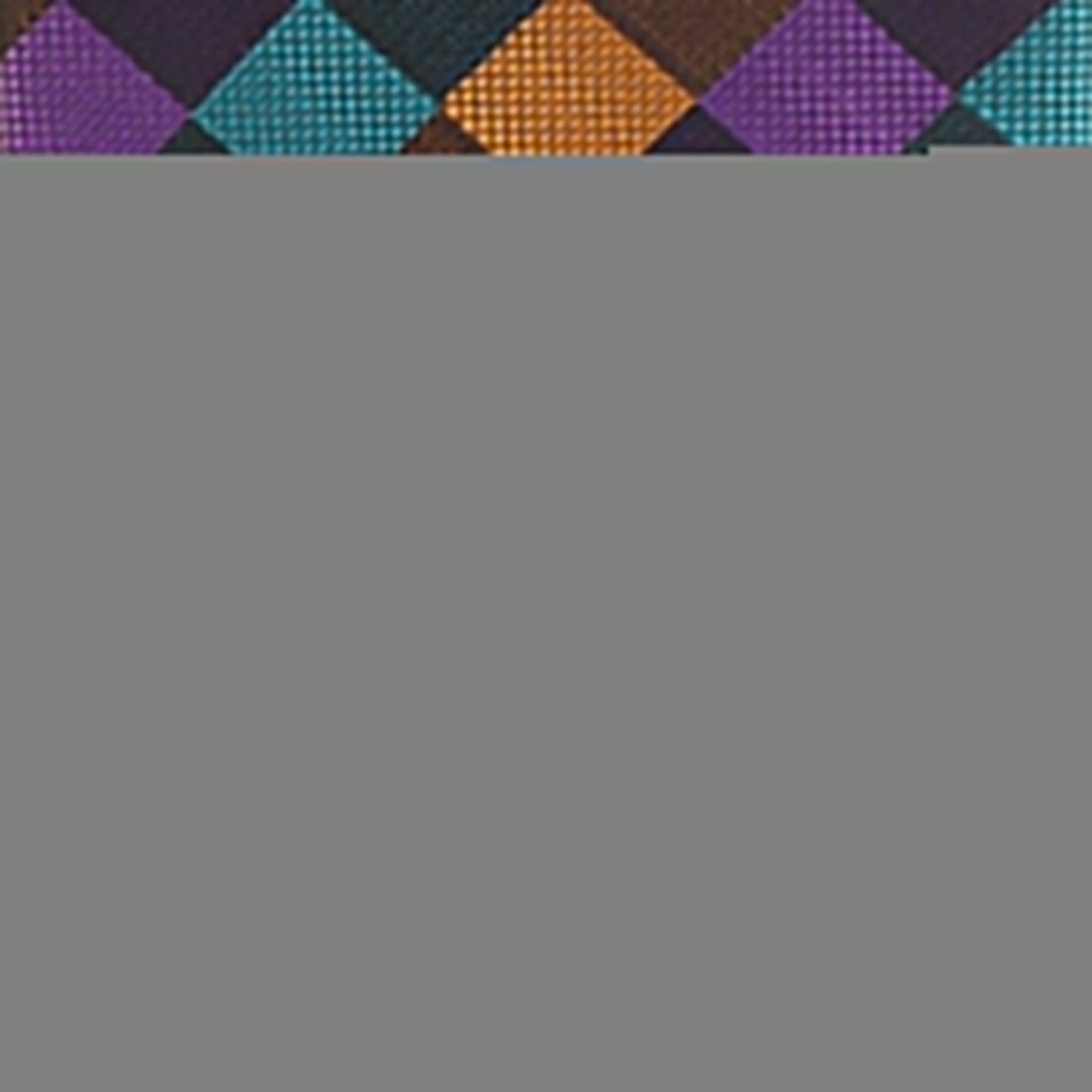 Geometric Designer Necktie & Pocket Square by Vittorio Farina (NH - D - 1255) for Independent Retail Stores by Dubal Brothers