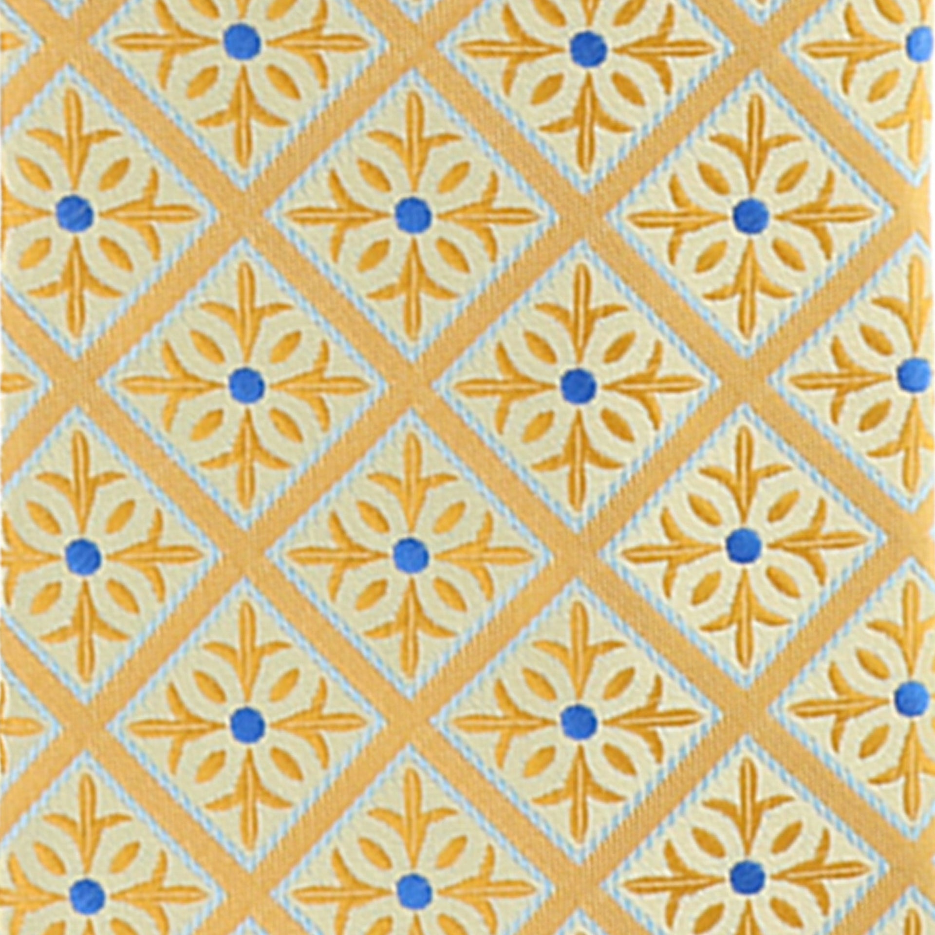 Geometric Designer Necktie & Pocket Square by Vittorio Farina (NH - D - 1260) for Independent Retail Stores by Dubal Brothers