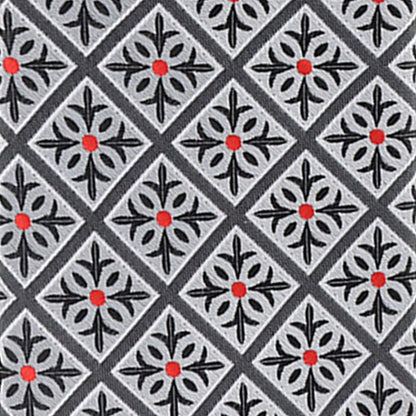 Geometric Designer Necktie & Pocket Square by Vittorio Farina (NH - D - 1260) for Independent Retail Stores by Dubal Brothers