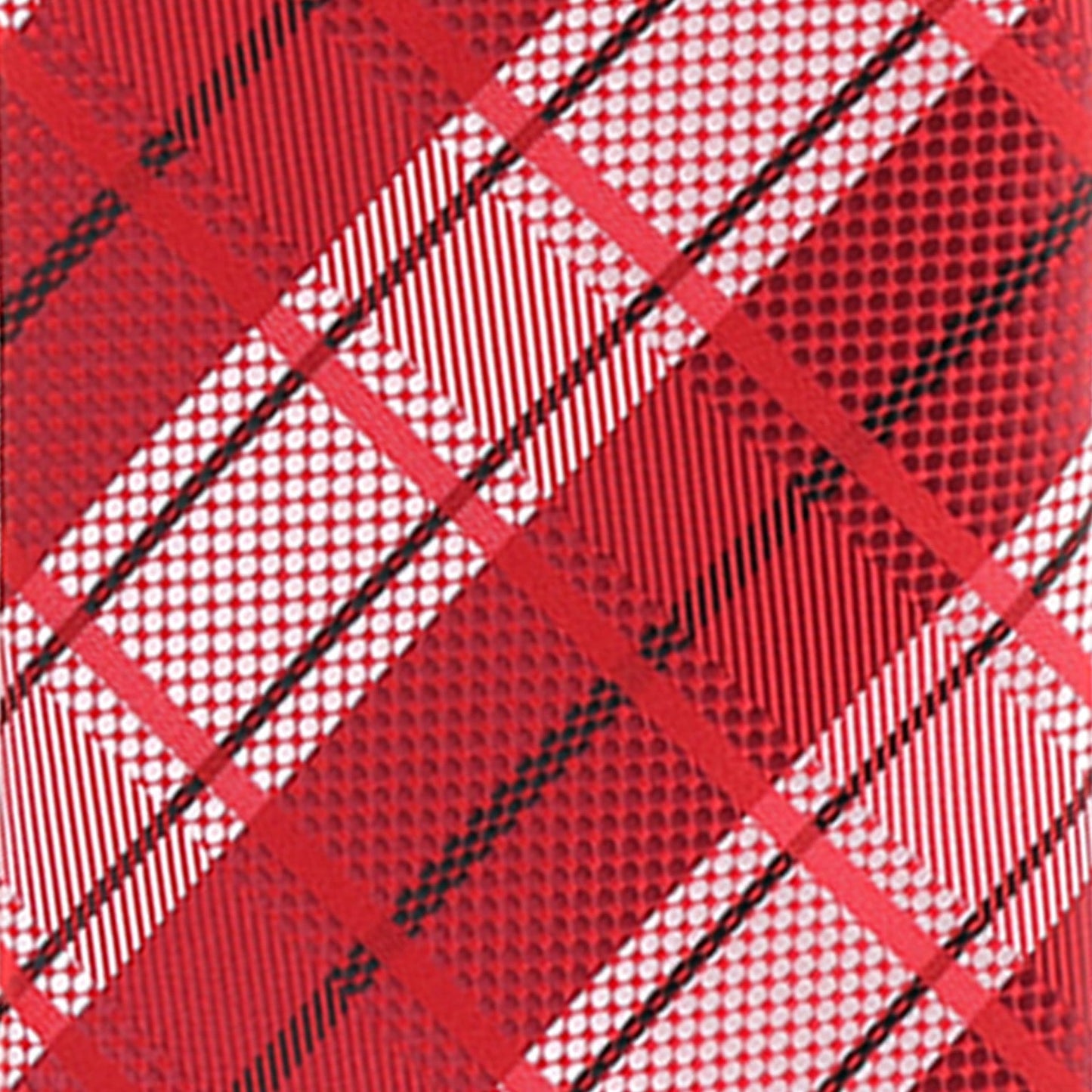 Geometric Designer Necktie & Pocket Square by Vittorio Farina (NH - D - 1260) for Independent Retail Stores by Dubal Brothers