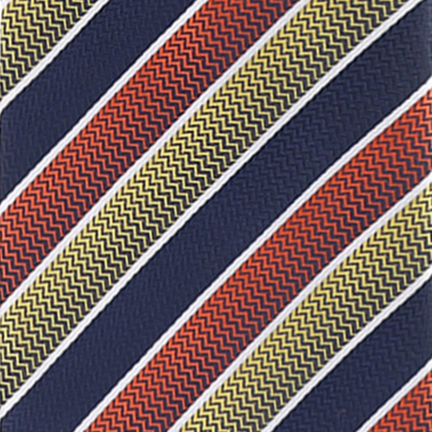 Geometric Designer Necktie & Pocket Square by Vittorio Farina (NH - D - 1331) for Independent Retail Stores by Dubal Brothers