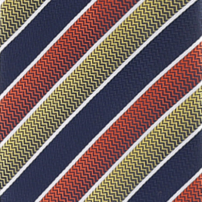 Geometric Designer Necktie & Pocket Square by Vittorio Farina (NH - D - 1331) for Independent Retail Stores by Dubal Brothers