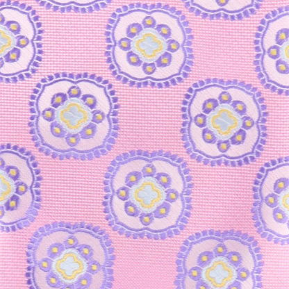 Geometric Designer Necktie & Pocket Square by Vittorio Farina (NH - D - 1401) for Independent Retail Stores by Dubal Brothers