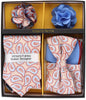 Gift Box (Necktie, Bow Tie, Pocket Square and Flower Lapel Pin) in a Box by Vittorio Farina (GB - 21014) for Independent Retail Stores by Dubal Brothers