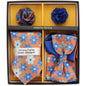 Gift Box (Necktie, Bow Tie, Pocket Square and Flower Lapel Pin) in a Box by Vittorio Farina (GB - 21019) for Independent Retail Stores by Dubal Brothers
