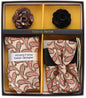 Gift Box (Necktie, Bow Tie, Pocket Square and Flower Lapel Pin) in a Box by Vittorio Farina (GB - 21023) for Independent Retail Stores by Dubal Brothers