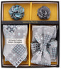 Gift Box (Necktie, Bow Tie, Pocket Square and Flower Lapel Pin) in a Box by Vittorio Farina (GB - 21050) for Independent Retail Stores by Dubal Brothers