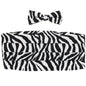 Kente Design Cummerbund and Bow Tie Set in a Box by Vittorio Farina (zebra - cummerbund) for Independent Retail Stores by Dubal Brothers