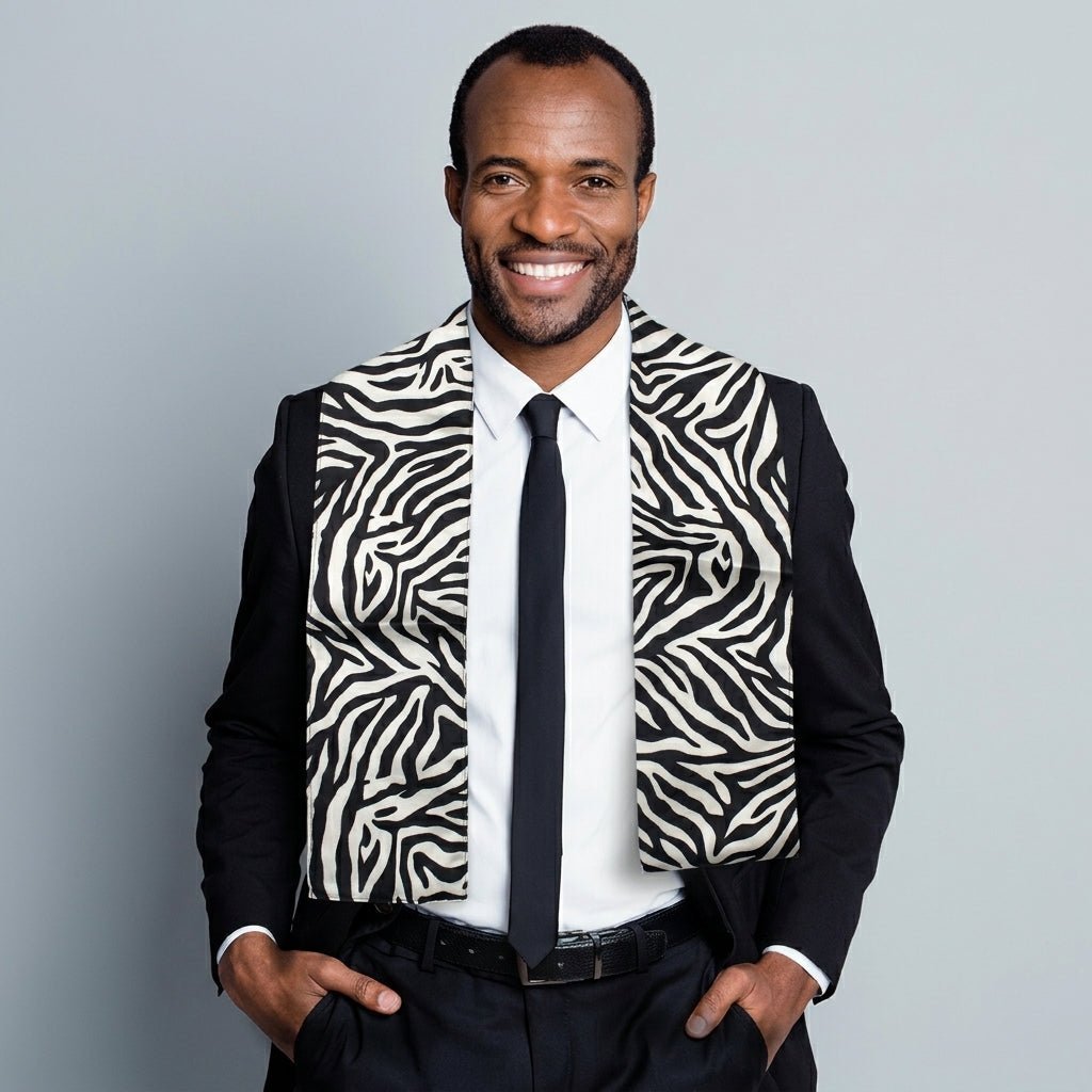 Kente Design Scarf by Vittorio Farina (SCARVES_Camo) for Independent Retail Stores by Dubal Brothers