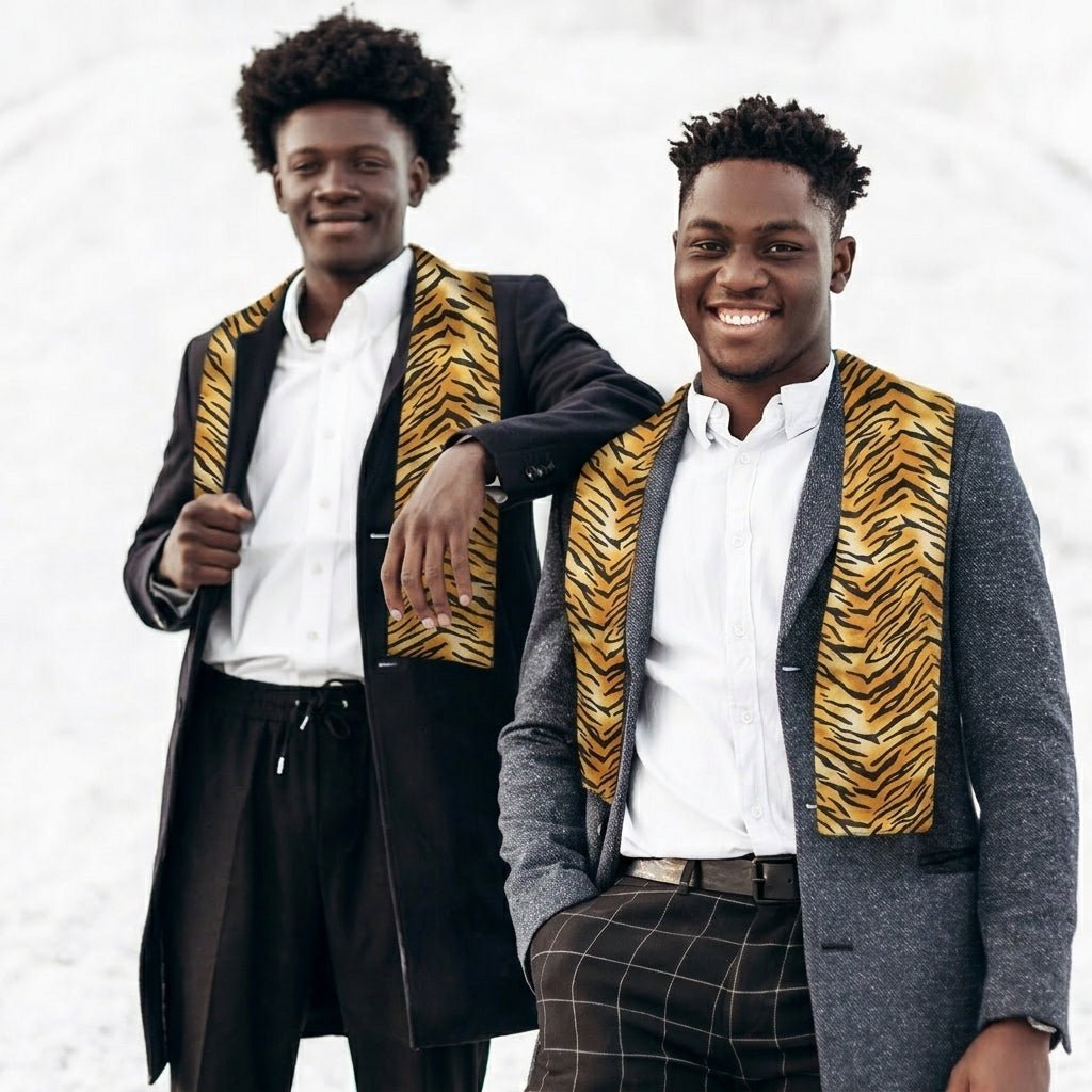 Kente Design Scarf by Vittorio Farina (SCARVES_Camo) for Independent Retail Stores by Dubal Brothers