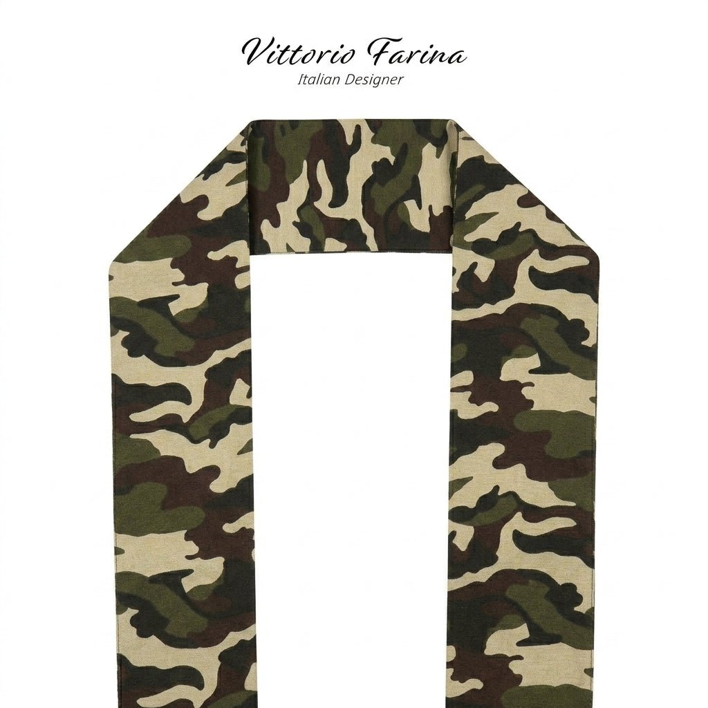 Kente Design Scarf by Vittorio Farina (SCARVES_Camo) for Independent Retail Stores by Dubal Brothers