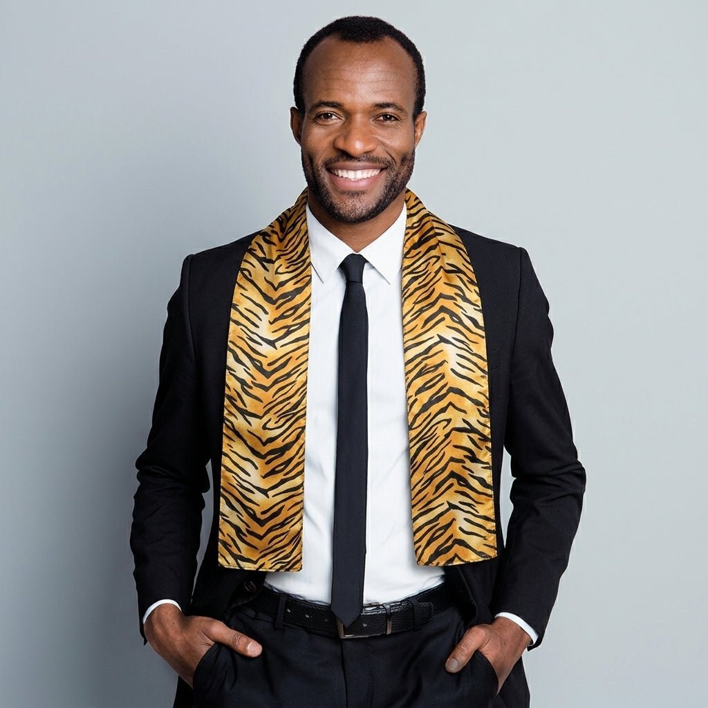 Kente Design Scarf by Vittorio Farina (SCARVES_Camo) for Independent Retail Stores by Dubal Brothers