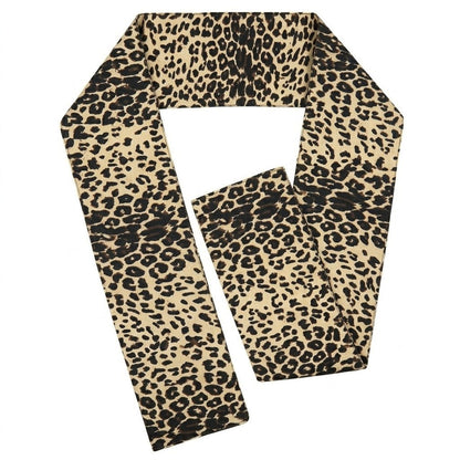 Kente Design Scarf by Vittorio Farina (SCARVES_Leopard) for Independent Retail Stores by Dubal Brothers