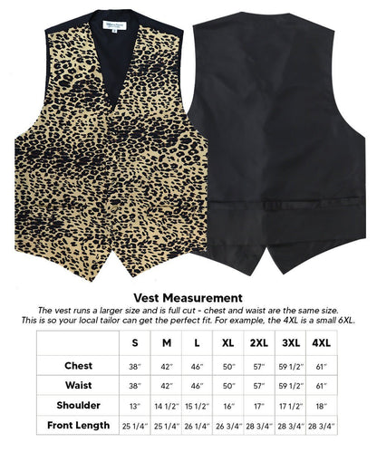 Kente Design Vest & Bow Tie Set by Vittorio Farina (vest_kente_BB_leo_S) for Independent Retail Stores by Dubal Brothers