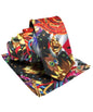 Mardi Gras Design Necktie & Pocket Square by Vittorio Farina (NH - MG_MARDI 0) for Independent Retail Stores by Dubal Brothers