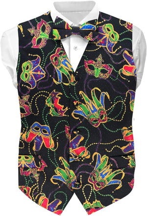Mardi #5: Colorful Black Mask / S
