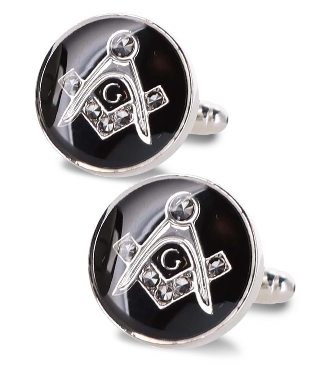 Masonic Themed Cufflinks in a Box by Vittorio Vico (CL39XX) (cl - 3902) for Independent Retail Stores by Dubal Brothers