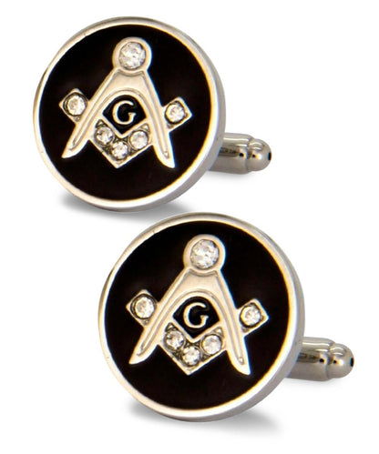 Masonic Themed Cufflinks in a Box by Vittorio Vico (CL39XX) (cl - 3904) for Independent Retail Stores by Dubal Brothers