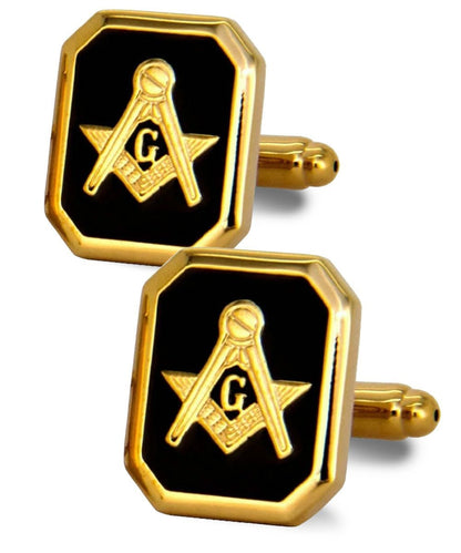 Masonic Themed Cufflinks in a Box by Vittorio Vico (CL39XX) (cl - 3905) for Independent Retail Stores by Dubal Brothers