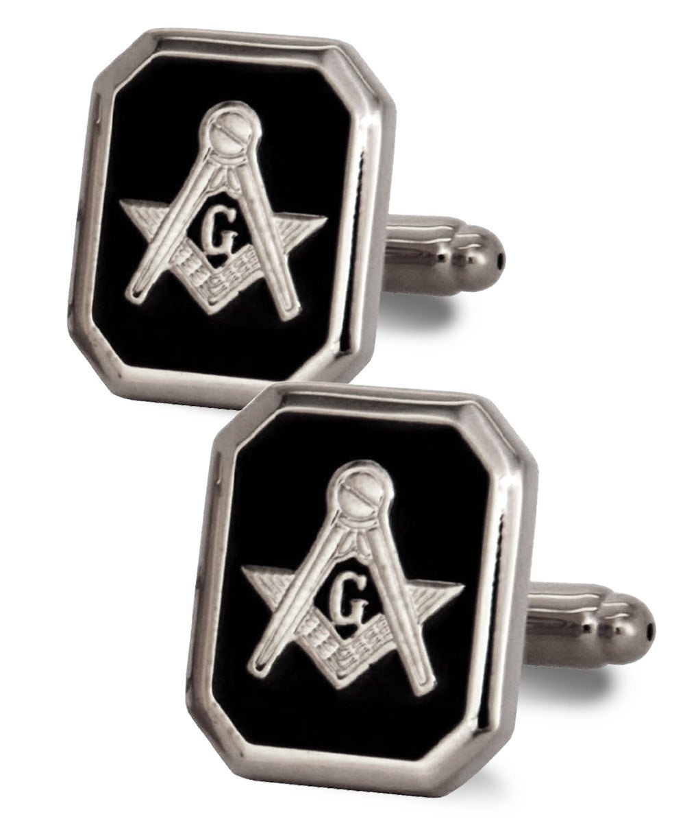 Masonic Themed Cufflinks in a Box by Vittorio Vico (CL39XX) (cl - 3906) for Independent Retail Stores by Dubal Brothers
