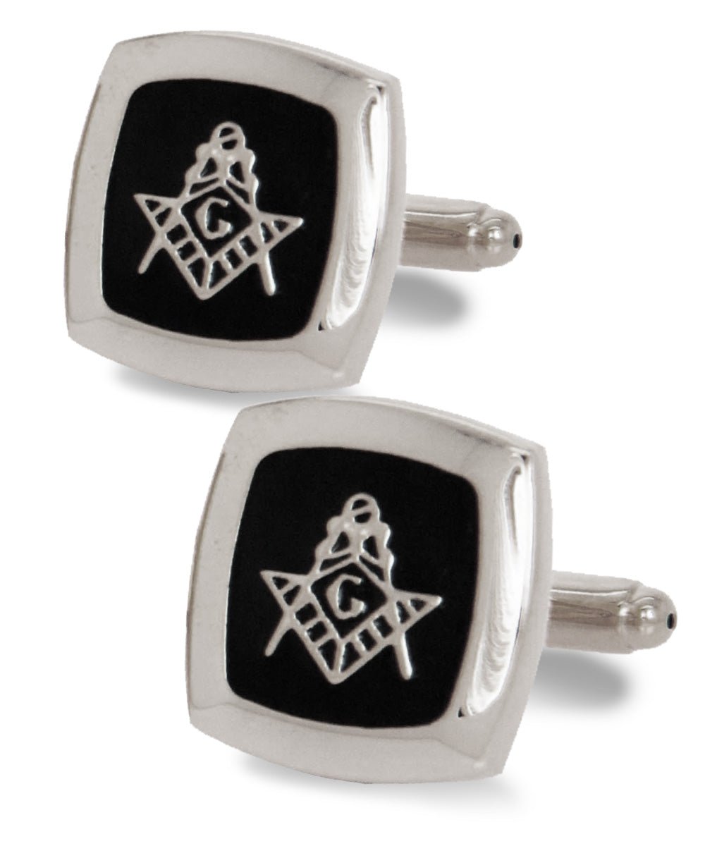 Masonic Themed Cufflinks in a Box by Vittorio Vico (CL39XX) (cl - 3908) for Independent Retail Stores by Dubal Brothers