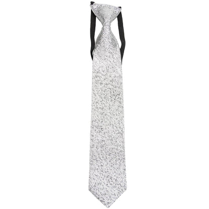 Metallic Design Boy's Elastic Necktie by Vittorio Farina (bmp - 002) for Independent Retail Stores by Dubal Brothers