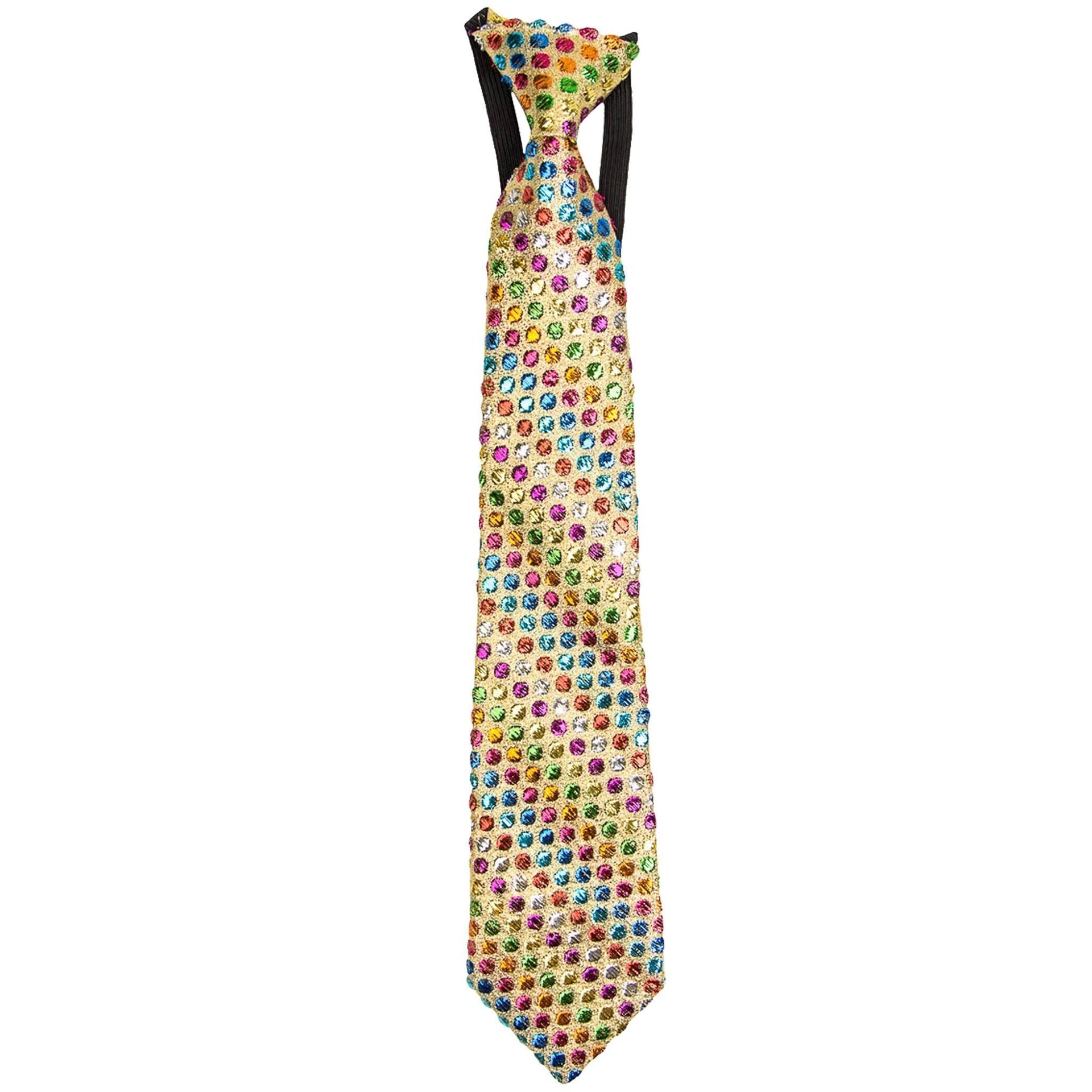 Metallic Design Boy's Elastic Necktie by Vittorio Farina (bmp - 005) for Independent Retail Stores by Dubal Brothers