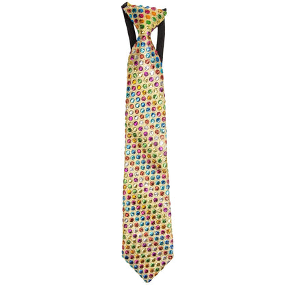 Metallic Design Boy's Elastic Necktie by Vittorio Farina (bmp - 005) for Independent Retail Stores by Dubal Brothers