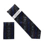 Metallic Design Necktie & Pocket Square by Vittorio Farina (NH - M_43) for Independent Retail Stores by Dubal Brothers