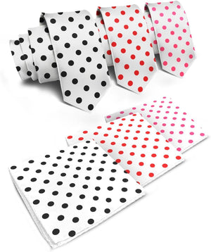 White and Black/White and Red/White and Hot Pink