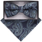 Paisley Design Bow Tie & Pocket Square by Vittorio Farina (BH-D-21066) for Independent Retail Stores by Dubal Brothers