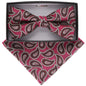 Paisley Design Bow Tie & Pocket Square by Vittorio Farina (BH-D-21116) for Independent Retail Stores by Dubal Brothers
