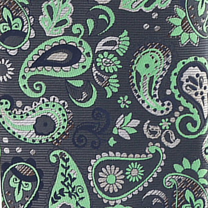 Paisley Design Necktie & Pocket Square by Vittorio Farina (NH-D-1145) for Independent Retail Stores by Dubal Brothers