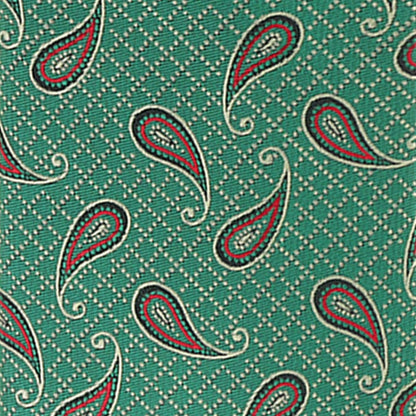 Paisley Design Necktie & Pocket Square by Vittorio Farina (NH-D-1145) for Independent Retail Stores by Dubal Brothers