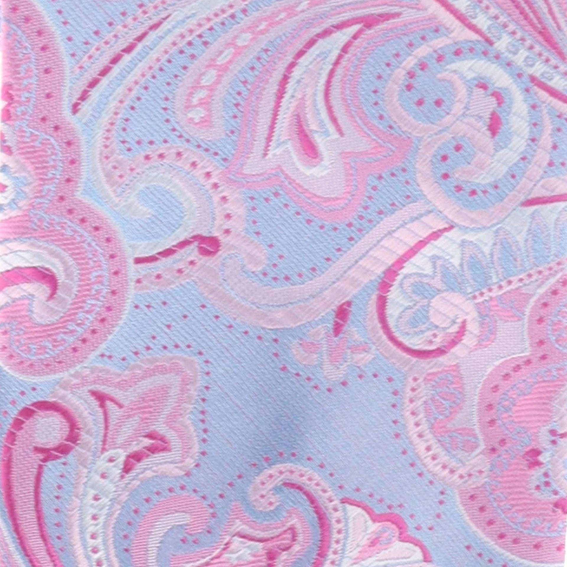 Paisley Design Necktie & Pocket Square by Vittorio Farina (NH-D-1145) for Independent Retail Stores by Dubal Brothers