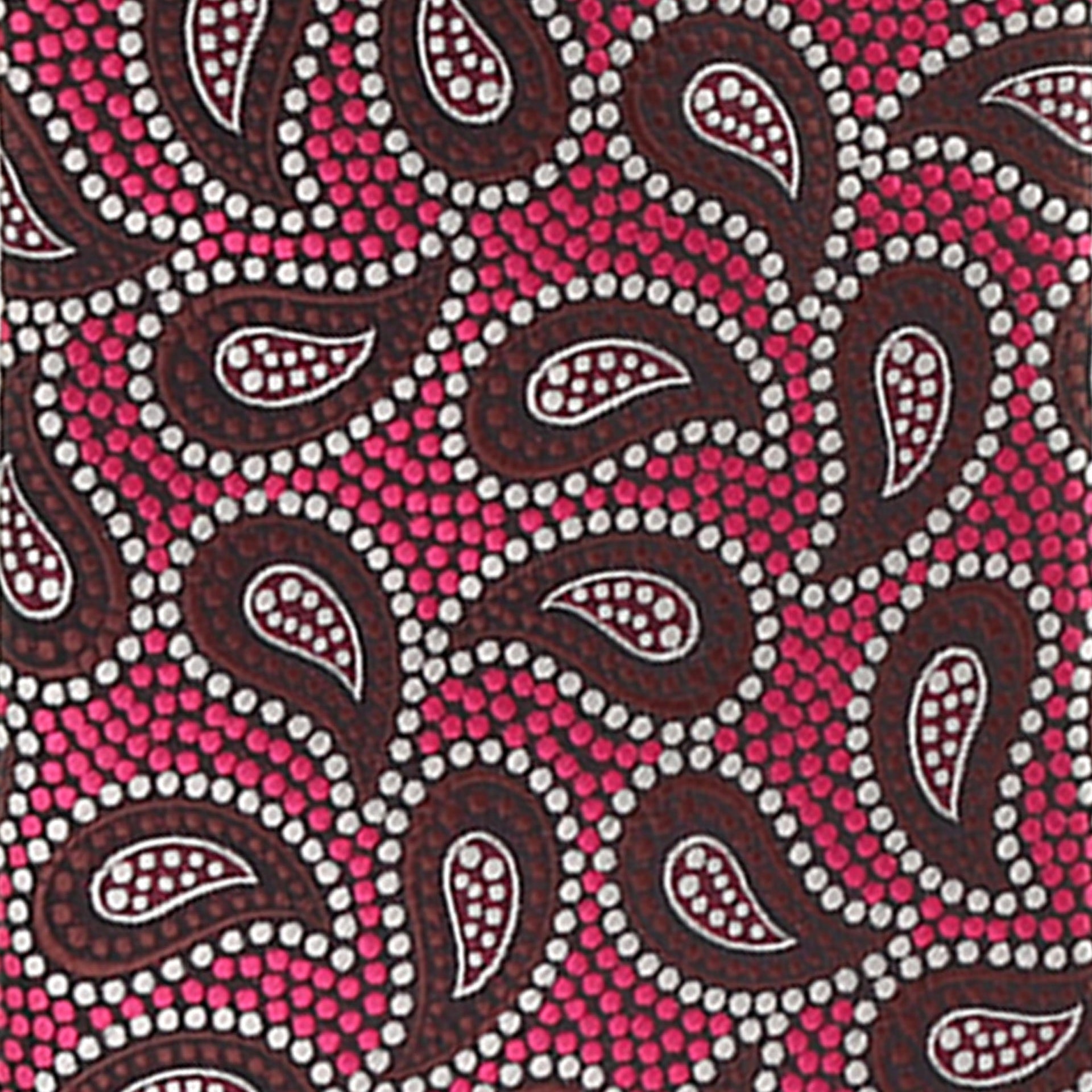 Paisley Design Necktie & Pocket Square by Vittorio Farina (NH-D-1145) for Independent Retail Stores by Dubal Brothers