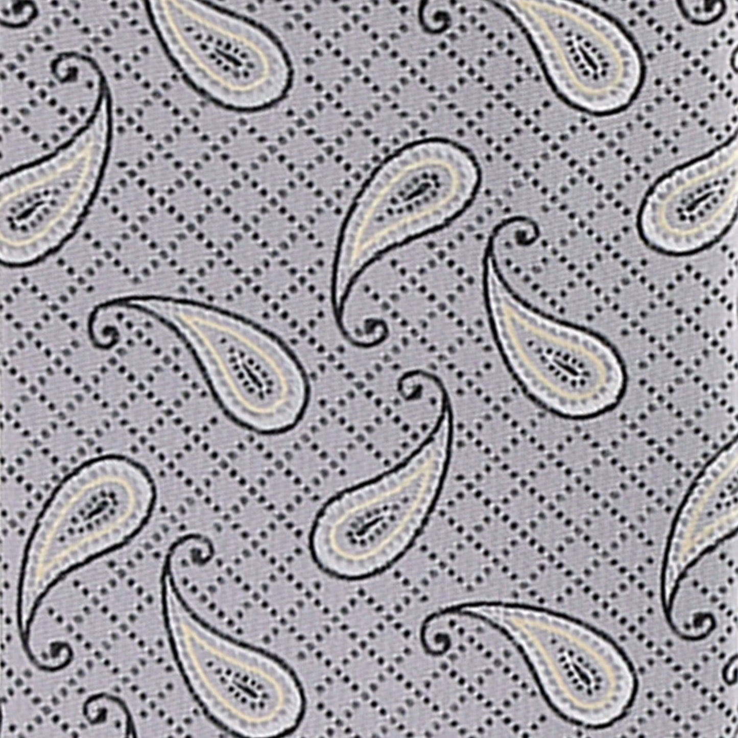 Paisley Design Necktie & Pocket Square by Vittorio Farina (NH-D-1145) for Independent Retail Stores by Dubal Brothers